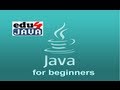 Install eclipse and First program. Java 1 tutorial for beginners.