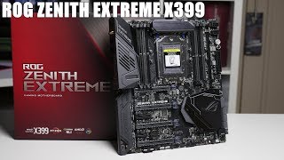 ASUS ROG Zenith Extreme X399 - Full Overview