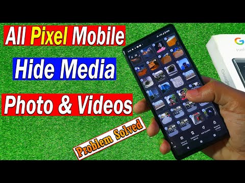 How to Hide Photos and Videos in All Media Google Pixel Mobile Pixel 7a