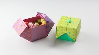 origami box 종이접기 상자접기 (Designed by SWEET PAPER)