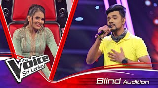 Menaka Chandrasiri | Sulange Pawee (සුළඟේ පාවී) |  Blind Auditions | The Voice Sri Lanka