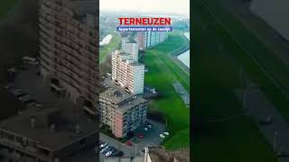 Terneuzen, appartementen op de zeedijk