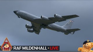 LIVE US AIR FORCE HEAVY WEIGHT KC-135, CV-22 \u0026 MC-130J ACTION • RAF MILDENHALL 05.02.25