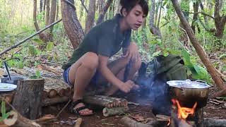 Primitive Technology n cook/primitive culture,forest wilderness/Survival Skills Channel