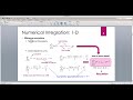 Java for Scientific Computing: Numerical Integration -- Part 1