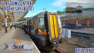 ScotRail Class 380 Review - Glasgow Central to Rothesay (Bute) by Train and Ferry