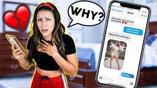 CATFISHING My Boyfriend To See If He CHEATS Prank **You Wont Believe This** 💔 | The Royalty Family