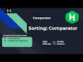 Sorting:Comparator | HackerRank | InterviewPrepration Kit