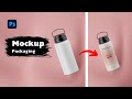 Mockup Packaging | Bottle Mockup Photoshop Tutorial | Can Mockup in Photoshop