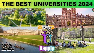 TOP 10 BEST UNIVERSITIES IN THE WORLD 2024 - QS UNIVERSITY RANKING OVERALL