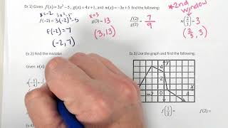 AA - Unit 3 Day 2 Function Notation and coordinate systems
