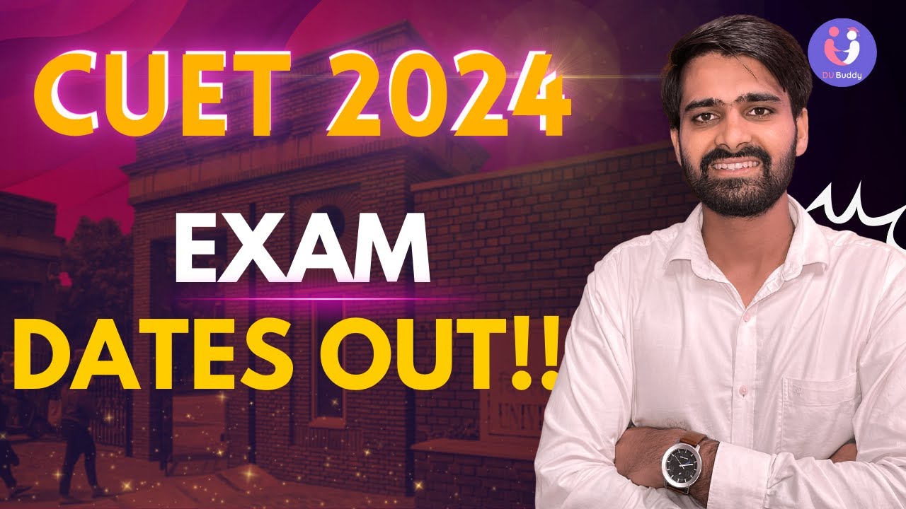 CUET Exam Date 2024 By NTA!! - YouTube