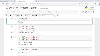 2. Python String Manipulation - Part1
