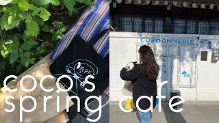 vlog.spring cafe! / 날씨 좋은 봄에 다녀온 이야기들 (보마켓, DTU, boot cafe, italy chacha,, gelato🍦) 비건카페 그리고 일상 카페