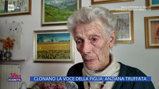 Clonano la voce della figlia: anziana truffata - La Vita in diretta 07/02/2025