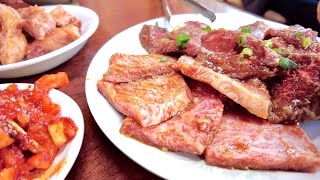 岡山グルメ【予約必須レベル 行列の出来る焼肉店】ハラミ！ホルモン！納得の旨い焼肉！煙モクモク懐かしい雰囲気！