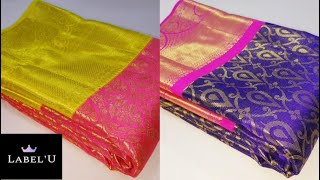 Kanchi Pattu Sarees | Weaver’s Price | Label U