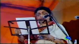 Tujhe Dekha To Ye Jana Sanam | Lata Mangeshkar Live Shradhanjali Concert Full HD