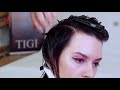 creative cutting with akos bodi of tigi