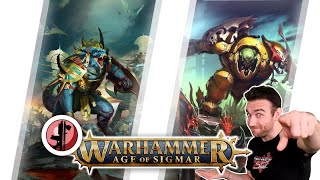 Warhammer AOS - Seraphon VS Orruk !