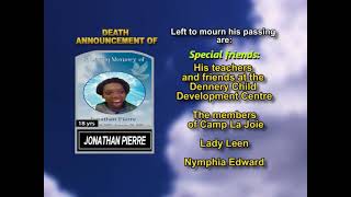 Jonathan Pierre ~ Medium Obituary