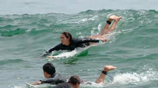 Skilled Female Surfers Take Off | Perfect Inspiration for Beginners