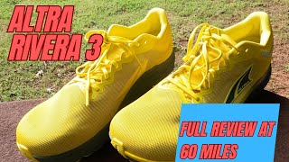 Altra Rivera 3 full review - at 60 miles