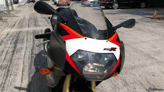 2002 Aprilia RSV Mille R in Factory Black at Euro Cycles of Tampa Bay Florida