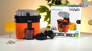 Unboxing of the Clikon 2-In-1 Citrus Juicer, 90W, CK-2258 - Naheed.pk