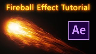After Effects Tutorial - How to create Movable FireBall Effect using Trapcode Particular Plugin