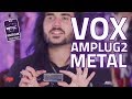 VOX AmPlug2 Metal Guitar Headphone Amplifier - Tiny Metal Amp!