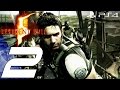 Resident Evil 5 (PS4) - Gameplay Walkthrough Part 2 - Chainsaw Boss & Mines [1080P 60FPS]