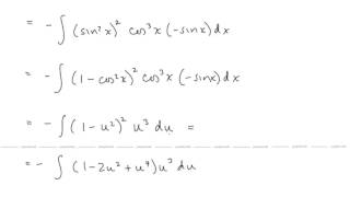 Calc II Lesson 11 Trigonometric Integrals
