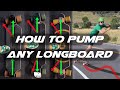 Basics of Longboard Pumping - How to Pump (LDP)