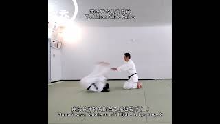 座技片手持ち肘当て呼吸投げ（二）suwari waza katate mochi hijiate kokyu nage 2 #shorts #aikido #martialarts #estonia