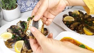 عشاق السردينة،محشية،مشوية طريقة بسيطة،صحية و لذيذة Sardine farcie