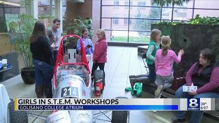 Girls in STEM workshops at RIT