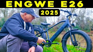 Engwe E26 fat tire e bike review in under 9 minutes