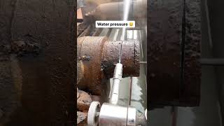 water pressure cut the iron 🎨🎭#shorts #viral #technology  #engineering #water