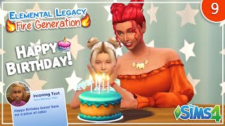 Happy Birthday Erena! 🔥 Elemental Legacy - Fire Generation Episode 9 🔥 | Sims 4