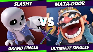 S@X 551 GRAND FINALS - SLASHY (Mii Brawler) Vs. Mata-Door [L] (Wario) Smash Ultimate - SSBU