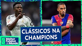 REAL X ATLÉTICO; LIVERPOOL X PSG; e muito mais! SORTEIO DEFINIDO - Melhor Futebol do Mundo 21/02/25