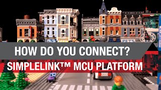 What can you connect with the SimpleLink MCU Platform?