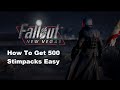 Fallout New Vegas How To Get 500 Stimpacks Easy