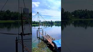 Kochi beautiful view | kothad bridge | Kochi fishing net | kadamakkudy