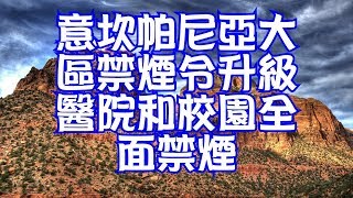 意坎帕尼亞大區禁煙令升級醫院和校園全面禁煙