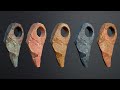 Unwrapping and texturing a rock in unfold3d and substance painter