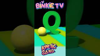 ABC Smash Bash: Bowling Ball vs. Kinetic Sand Letters Alphabet Song! 🎳🔠 Binkie TV