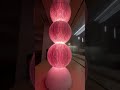 3D printed Fractal Floor Lamp - Art Reveal