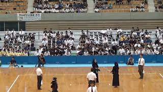 2016年IH 剣道 男子 個人 3回戦 嶌田和希（三重）vs 田畑祐輔（久御山）